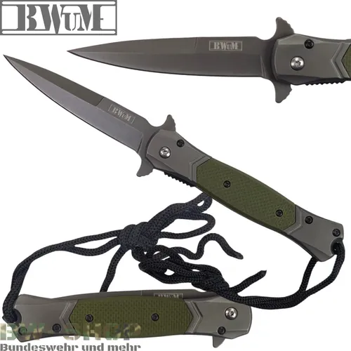 BWuM TASCHENMESSER + CLIP MOD. 3 MILITÄR ARMEE BW JAGD MESSER OUTDOOR ARMY KNIFE