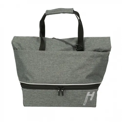 Haberland Lena Fahrrad Gepäckträgertasche grau Racktime 1.0