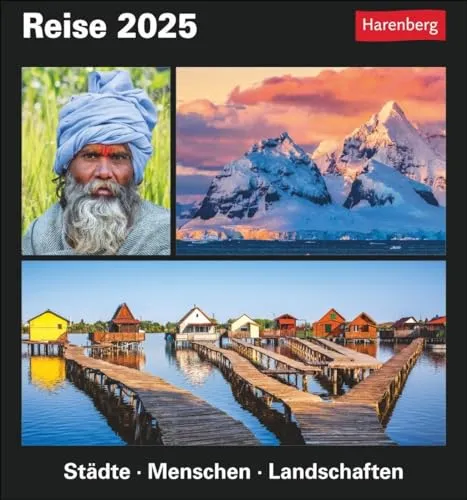 Reise Tagesabreißkalender 2025 von Harenberg