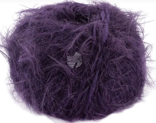 NEU! BASTA Lana Grossa 50g Fb. 26 brombeer federzarter Flausch kg/138€