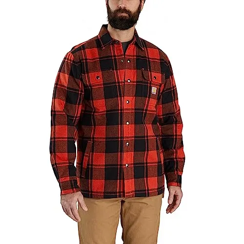 Carhartt Flannel Relaxed Fit Sherpa-Lined Shirt von Carhartt