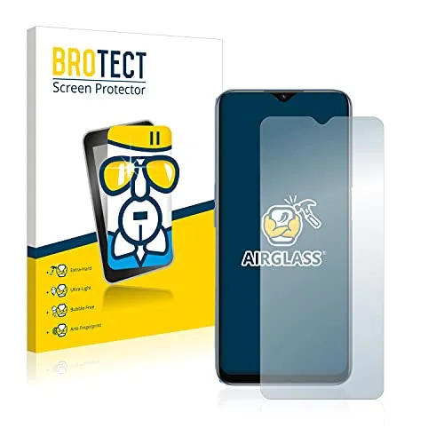 BROTECT Schutzglas für Oppo A16 / A17 Schutzfolie Panzer Folie Glas Displayschutz Made in Germany [Extrem Kratzfest 9H, Anti-Fingerprint,Transparent]
