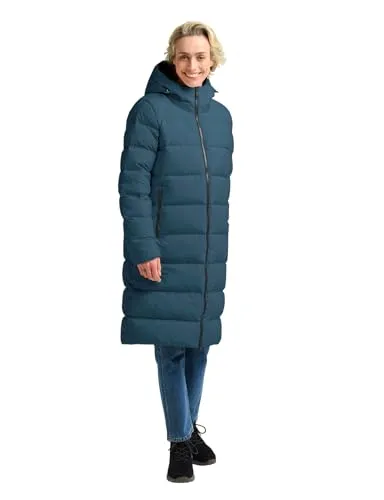 Daunenmantel JACK WOLFSKIN FROZEN PALACE COAT W - Funktionsjacke für Damen, winddicht und wasserabweisend, ideal für kalte Wintertage mit hochwertiger Daunenfüllung für optimale Wärme.