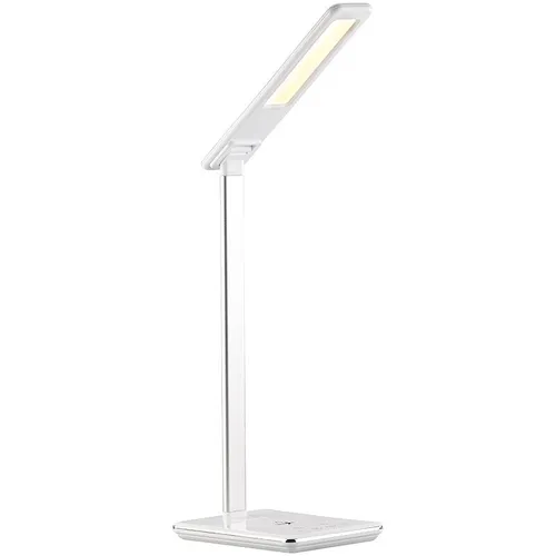Produktbild Lunartec Schreibtisch-Lampe, Qi-kompatibel, 4 Lichtfarben, 800 Lumen, dimmbar