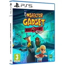 Playstation 5 Inspector Gadget Mad Time Party - Abenteuer- und Partyspiel für PS5, erlebe spannende Minispiele mit dem legendären Inspector Gadget und rette Metro City vor Dr. Klauf!