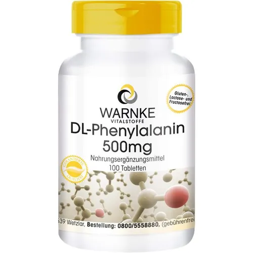 DL-PHENYLALANIN 500 mg Tabletten 100 St.