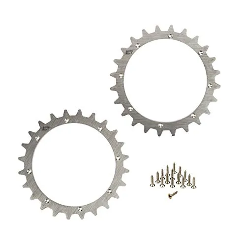 LST 2-teilige Mähroboter Rasenmäher Ø 180 mm Traktionsverbesserung Spikes