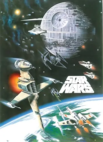 Star Wars Close Up Poster Space Battle (69,9cm x 96,3cm) von Close Up