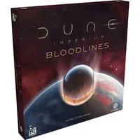 DWDD0008 - Dune: Imperium - Bloodlines - Gesellschaftsspiel für 1-4 Spieler, erweitert das spannende Universum von Dune und bietet neue strategische Möglichkeiten und Herausforderungen.