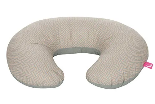 Mother hood Stillkissen ergonomisch, Öko-Tex Standard 100, Quadrate apricot