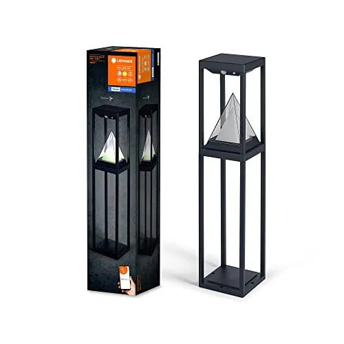 LEDVANCE SMART+ Outdoor Bluetooth Solar-Wegeleuchte - Lampen, ideal für stromunabhängige Außenanwendungen mit effizientem Solarpanel und bis zu 2,5 Stunden Brenndauer bei 100% Licht.