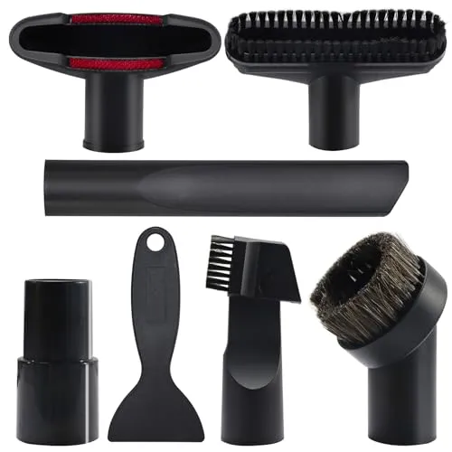 Stück Staubsauger Düsen Set, 32-35-MMZ Adapter Bodendüsenbürste, Staubsaugeraufsätze, Zubehör Reinigungsset Bürsten Düse Fugendüse Möbelbürste 7
