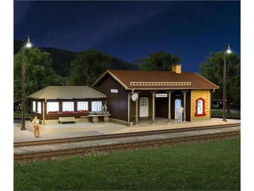 Vollmer 43525 H0 Bahnstation Schönwies - Modellbahnanlage Spur H0