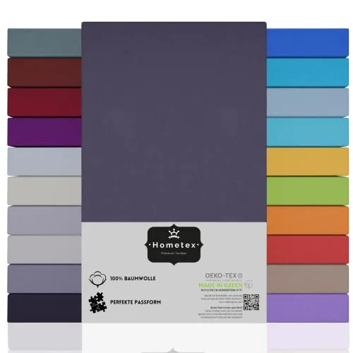 Kinder Jersey Spannbettlaken Spannbetttuch | Baby Bett Bettlaken aus Jersey 100% Baumwolle | Oeko-TEX® Made IN Green | 60 x 120 cm bis 70 x 140 cm | Doppelpack | in Beige