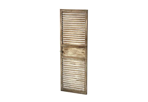 Dekoobjekt Deko Fensterladen gray vintage von Kobolo