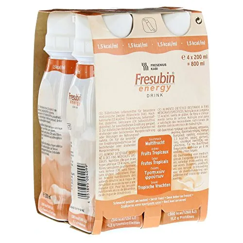 Fresubin Energy Drink Südfrüchte 200 ml - 4 stuks