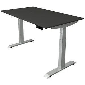 Move 4 Elektrisch Höhenverstellbarer Schreibtisch 140x80 cm - Kinderschreibtisch mit elektrisch höhenverstellbarem T-Fuß Gestell, Memory-Funktion für 4 Höhen und Einklemmschutz durch Gyro-Sensor. Ideal für ergonomisches Arbeiten.
