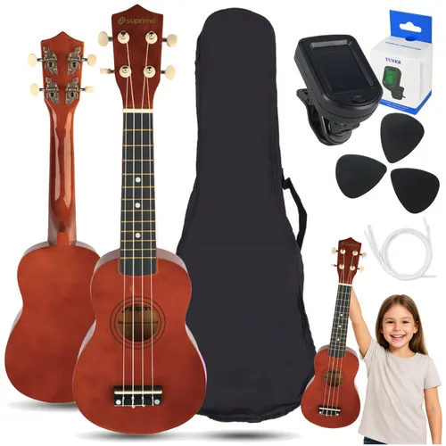 SUPRIMO UK21 SET DW Sopran-Ukulele 21