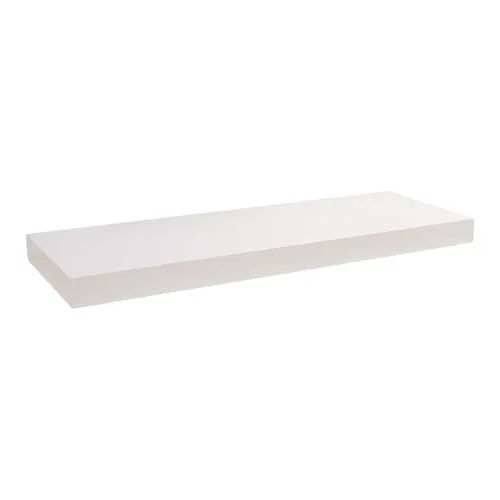 Wandregal 80x24 cm in weiß von Velano
