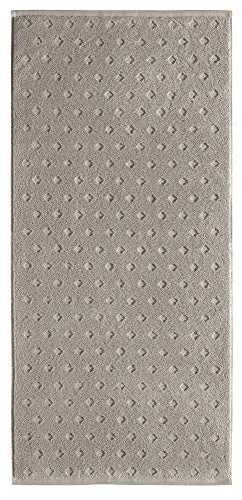 Erwin Müller Walk-Frottier Duschtuch Baden Baden Taupe Größe 70x140 cm - extra saugstark, schnell trocknend, samtweich, beidseitige Schlaufen