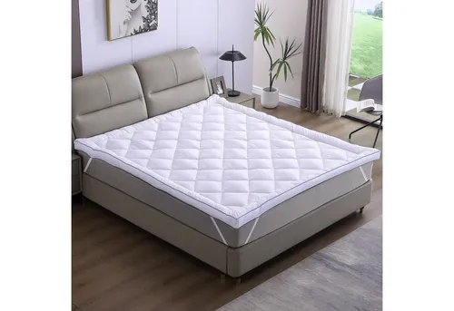 AMBINESS® Matratzen Topper Jacquard 80x200cm - Matratzenauflage mit Öko-Tex Standard, antimikrobiell und atmungsaktiv für optimalen Schlafkomfort in allen Jahreszeiten.