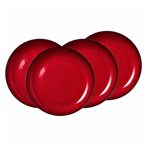Ritzenhoff & Breker Grazia Platzteller Set 4er in rot von Ritzenhoff & Breker