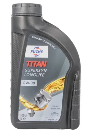 FUCHS Titan Supersyn Longlife für 0W-30 1 Liter Motoröl Motorenöl 229.5 502 00