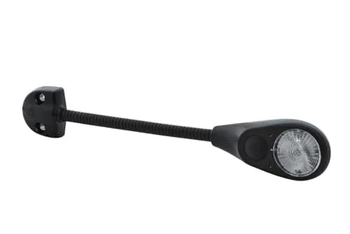 Hella Leseleuchte 2JA 346 720-021 - Hörbücher, hochwertige Leseleuchte mit flexibler Armatur für optimales Licht beim Lesen