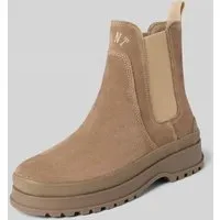 Gant Wintly Winterboots Schlupfboots - Wanderschuhe mit warmem Futter und Plateausohle, ideal für kalte Tage und stylische Outdoor-Abenteuer. Schlupfboots mit Stretch-Einsatz für einfachen Einstieg.