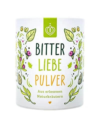 Produktbild BitterLiebe® Bitterstoffe Pulver 100g mit Ingwer und Kurkuma