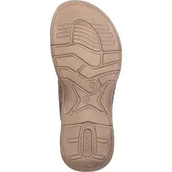Rieker Herren Pantolette gekreuzte Riemen Komfortweite 21491, Größe:45 EU, Farbe:Braun - Braun - 45