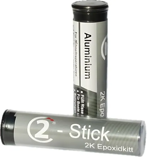2C-Stick Aluminium 2K-Epoxidkitt 56g Rolle