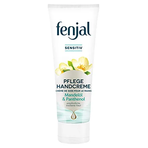 Fenjal Pflege Handcreme Sensitiv mit Mandelöl und Panthenol 75ml