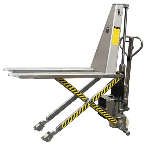 Schefer Elektro Scherenhubwagen Edelstahl Premium 10E