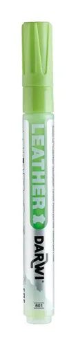 EXACOMPTA Ledermarker Set 6x 2mm Anisgrün & Zitrusgrün - Marker für Leder und Kunstleder, ideal für kreative Projekte und Farbauffrischungen, bleibt flexibel und beeinträchtigt die Lederqualität nicht.