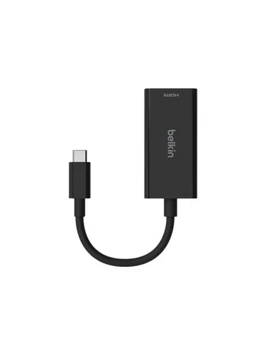 Belkin USB-C auf HDMI 2.1 Adapter 19 cm - Kabel für 8K@60Hz und 4K@144Hz, ideal für Chromebook, MacBook und Windows-Laptops, ermöglicht einfache Verbindung zu HDMI-Bildschirmen.