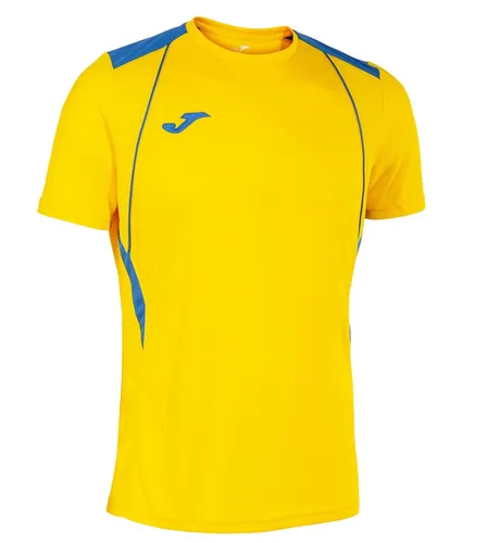 Joma Sport-Tshirt Championship VII (leicht, atmungsaktiv) gelb/royalblau Herren, Größe: M