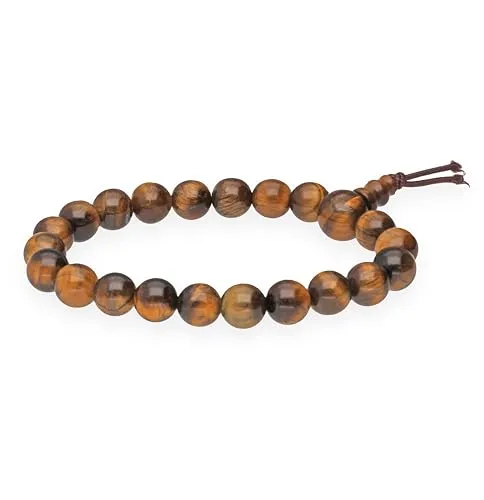 Lebensquelle Plus Powerarmband | Hochwertiges Edelstein Armband (Tigerauge)