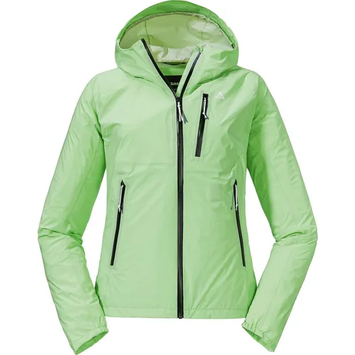 Schöffel 2.5L Jacket Tegelberg Women paradise green (6125) 42 - Wasserdichte Hardshell Jacke für Damen, optimaler Wetterschutz mit 20.000 mm Wassersäule, atmungsaktiv und winddicht für höchsten Tragekomfort beim Wandern.