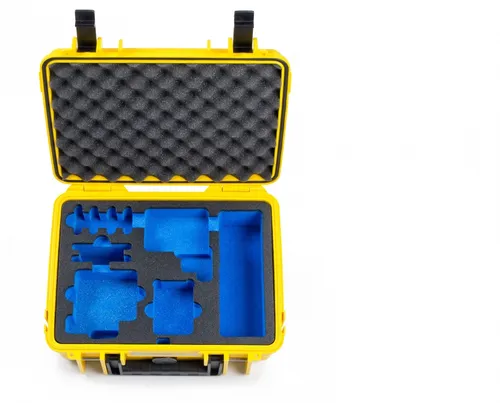 B&W Case Typ 1000 gelb für GoPro 9-12 - Kamerataschen & -koffer - Robuster Transportkoffer für die GoPro, ideal für sicheren Transport und optimalen Schutz Ihrer Actioncam.