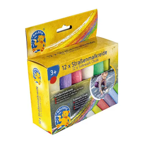Malefix 945-200-02 Straßenmalkreide 12er Packung Neu OVP von Malefix