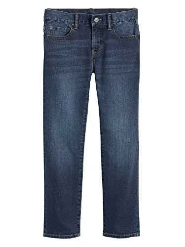 GAP Jungen Straight Fit Denim Jeans, Mittlerer Waschung, 8