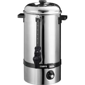 Saro 317-2010 Glühwein- und Heißwasserkessel - 10 L, 2500 W, stufenlos einstellbare Temperatur von 30 bis 110 °C und ideal für große Feiern