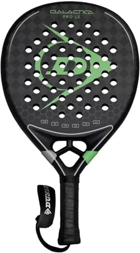 Dunlop 25 Galactica Pro LS Padelschläger 365g - Tennisschläger mit 16K Carbon für maximale Leistung und Tri-Max-Verstärkung für präzise Kontrolle. Ideal für fortgeschrittene Spieler, die ihre Schläge optimieren möchten.