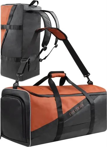 normani Sporttasche 90 l - Sport- und Reisetasche mit Rucksackfunktion - Sporttasche mit 90 l Volumen, ideal für Reisen und Sport. Verstellbarer Schultergurt und PackMate Funktion für komfortables Tragen, 5 Fächer für optimale Organisation.
