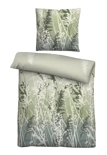 biberna Bettwäsche Grün von biberna