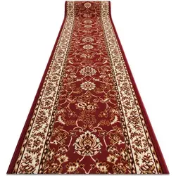 Rugsx Läufer Bcf Morad Klasyk in Weinrot 120x200 cm in lila von RugsX