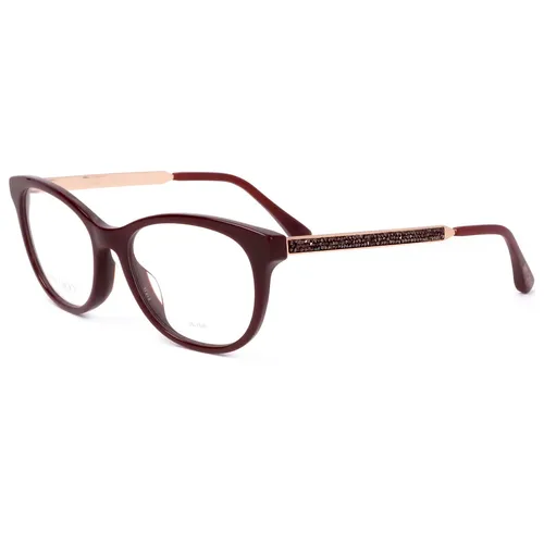 Jimmy Choo Damen 52mm Burgunderoptik JC202-LHF-52 in rot von Jimmy Choo