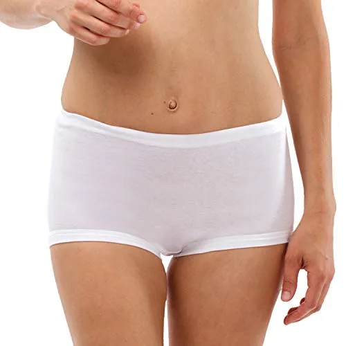 SCHÖLLER Damen Taillenslip I 3er Pack I Maxislip 51010-44-015 I Größe 52 I Farbe Weiß