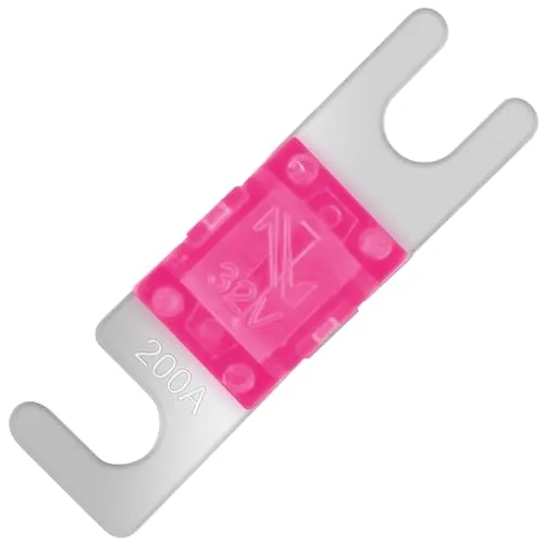 Stk. SeKi Mini ANL Sicherung 200A; für Auto LKW Motorrad Boot HiFi; Flachsicherung 4